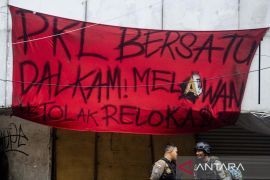 Penolakan relokasi PKL Dalem Kaum Bandung