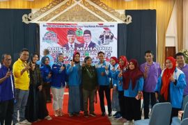 Organisasi serikat buruh di Sulsel mendeklarasikan dukung Paslon Amin