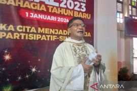 Pastor Regina Pacis Tanjung Pandan berharap Natal ciptakan perdamaian Israel-Palestina