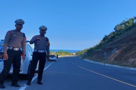 Satlantas Trenggalek awasi JLS antisipasi lonjakan wisatawan