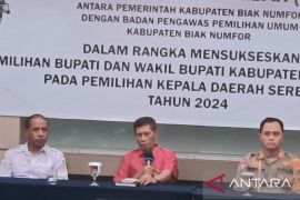 Bawaslu Biak siapkan 484 pengawas TPS Pemilu 2024