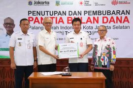 Penggalangan Bulan Dana PMI di Jaksel capai Rp10,1 miliar