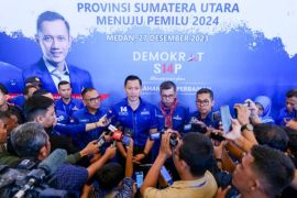 AHY minta seluruh caleg Demokrat "Gaspol" menangkan Pemilu 2024