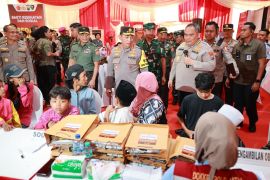 Kapolri Sigit benarkan terjadi kericuhan saat arak-arakan jenazah Lukas Enembe