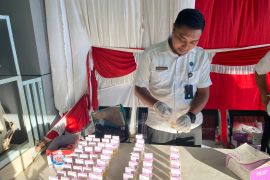 Tes urine kepada nahkoda dan kru kapal Nunukan