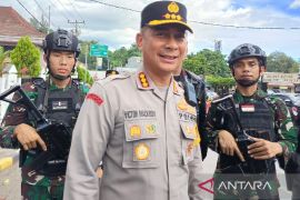 Kapolresta: Jaga kamtibmas saat pemakaman mantan Gubernur Papua
