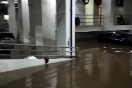 Area "basement" apartemen di Tangerang direndam banjir