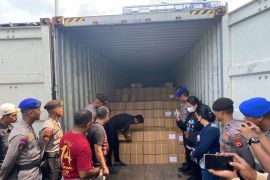 Satgas OMB Polda Maluku kawal surat suara DPD RI untuk 11 kabupaten/kota