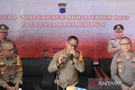 Polresta Banjarmasin selesaikan 72 persen kasus periode 2023