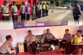 Polres Pesisir Selatan dirikan Pos Pam Carocok Painan untuk keselamatan dan informasi selama libur Nataru 2023