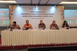 Pasar modal Indonesia tumbuh di tengah gejolak global tahun 2023
