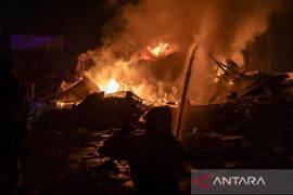 Serangan pesawat tak berawak Rusia di Kharkiv