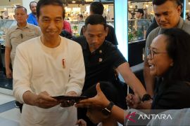Presiden Jokowi nikmati libur akhir tahun di Solo