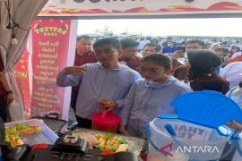 Gibran hadir di Batfest Tanah Bumbu