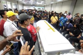 Jenazah Lukas Enembe dijadwalkan tiba di Jayapura pada Kamis pagi