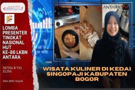 Wisata kuliner di Kedai Singopaji Kabupaten Bogor