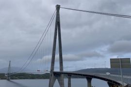 Jembatan yang dibangun China dorong pembangunan di Norwegia utara