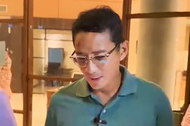 Menparekraf Sandiaga merayakan malam tahun baru di Bintan