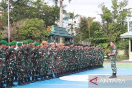 Kodim 1001/HSU-BLG perkuat pasukan pengamanan jelang Pemilu 2024