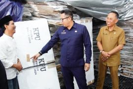 Mas Pj Wali Kota Mojokerto cek logistik Pemilu 2024