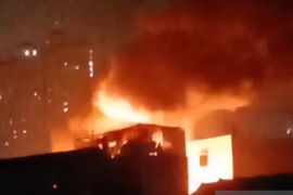 100 orang terdampak kebakaran di Taman Sari Jakarta Barat