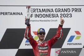 Pembalap Ducati Bagnaia refleksikan perjalanan tahun 2023 lewat dokumenter pendek