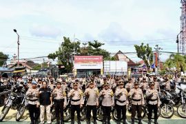 Kapolres HST pastikan kesiapan kendaraan pengamanan Pemilu 2024