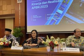 Menkeu: Realisasi anggaran infrastruktur 2023 mencapai Rp455,8 triliun