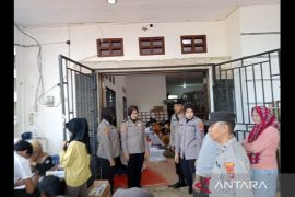 Polres Bangka Selatan kawal proses penyortiran surat suara pemilu
