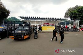 Polisi siagakan kendaraan taktis untuk amanan Debat Pilpres