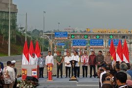 Presiden Jokowi resmikan jalan Tol Pamulang-Cinere-Raya Bogor
