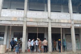 Pembangunan Sekolah Terpadu Balikpapan terkendala material dan cuaca