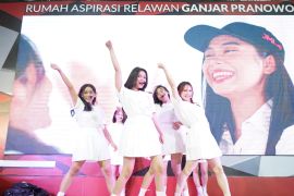 Pasangan Ganjar-Mahfud dapat dukungan dari grup "girlband" GM24