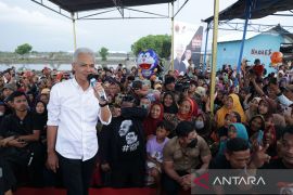 Ganjar Pranowo ingatkan seluruh pendukung di Brebes tertib lalu lintas