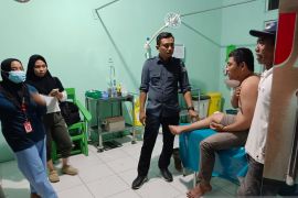 Anggota panwaslu Gorontalo Utara alami kecelakaan saat bertugas