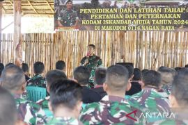 Pangdam Iskandar Muda semangati peserta diklat pertanian dan peternakan di Nagan Raya