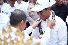 Mentan optimistis swasembada pangan dapat terwujud tiga tahun ke depan