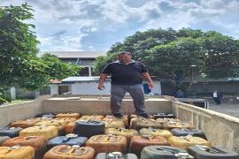 Polda Sumut sita tiga ton BBM bersubsidi Biosolar