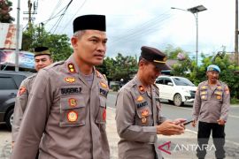 Polres Tapin sebar unit Reskrim-Intel cegah kejahatan saat Haul Guru Sekumpul
