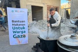 Laznas WIZ distribusi makanan untuk 830 orang di Rafah Palestina