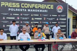 Polresta Manokwari tangkap pelaku pencurian delapan unit motor