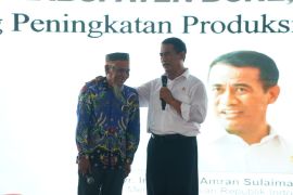 Mentan ajak ribuan petani di Sulsel mewujudkan swasembada pangan
