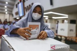 H-30 pemungutan suara, sortir dan lipat surat suara telah mencapai 62,55 persen