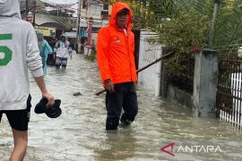 400 rumah di Kelurahan Gedung Nasional Babel terendam banjir