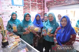 Keripik Gedebong Pisang bikin Safriati Safrizal terkesan