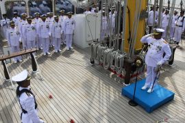 Peringatan Hari Dharma Samudera di KRI Bima Suci