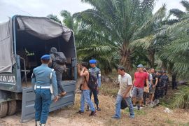 Sembunyi di kebun sawit, Lanal Dumai gagalkan keberangkatan 16 PMI ke Malaysia
