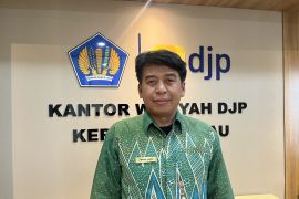 Realisasi penerimaan pajak Kanwil DJP Kepri pada 2023 sebesar Rp9,85 triliun