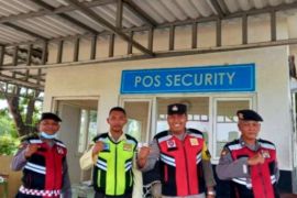 Polisi intensifkan pengamanan obyek vital transit pengiriman logistik Pemilu 2024