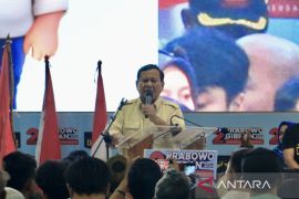 Kampanye di Banjarbaru, Prabowo klaim warga Pulau Kalimantan dukung IKN